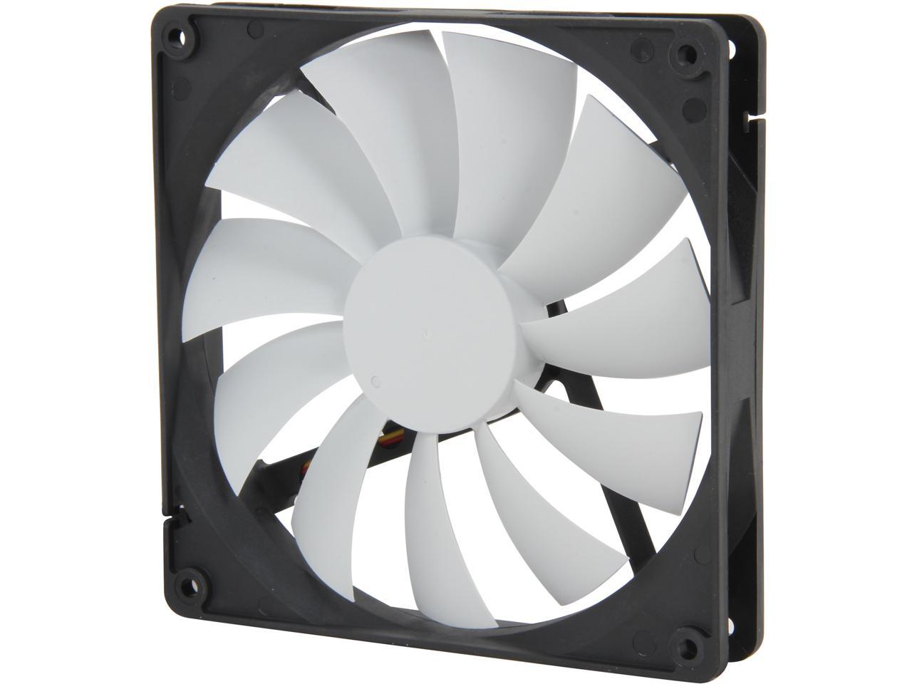 Fractal Design Silent Series R2 140Mm Silence Optimized Hydraulic Bearing Black/White Computer Case Fan
