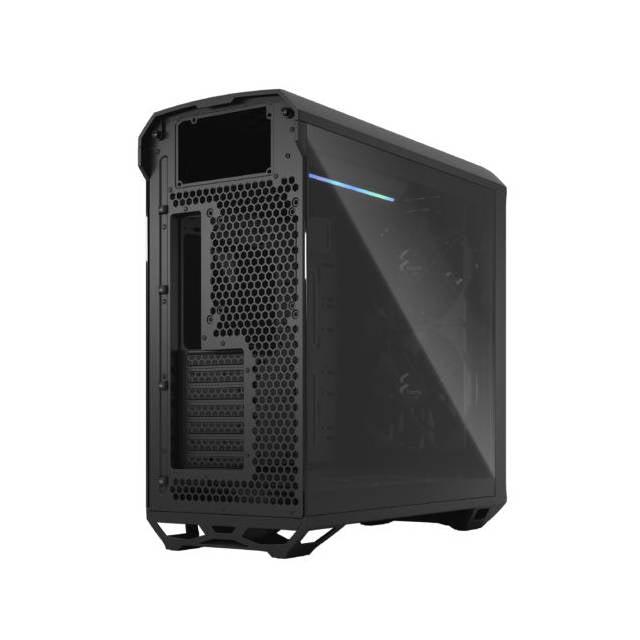 Fractal Design Torrent Black E-Atx Tempered Glass Window High-Airflow Mid Tower Computer Case - Fd-C-Tor1A-01 (Black)