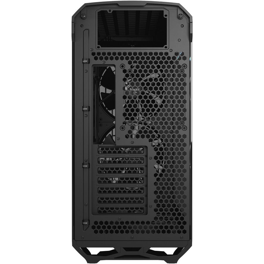 Fractal Design Torrent Black E-Atx Tempered Glass Window High-Airflow Mid Tower Computer Case - Fd-C-Tor1A-01 (Black)