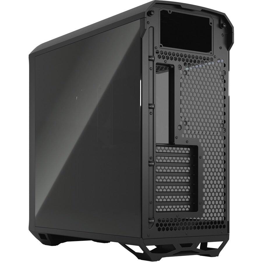 Fractal Design Torrent Black E-Atx Tempered Glass Window High-Airflow Mid Tower Computer Case - Fd-C-Tor1A-01 (Black)