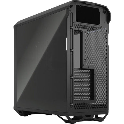 Fractal Design Torrent Black E-Atx Tempered Glass Window High-Airflow Mid Tower Computer Case - Fd-C-Tor1A-01 (Black)