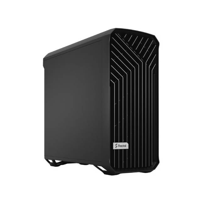 Fractal Design Torrent E-Atx Black Solid High-Airflow Mid Tower Computer Case - Fd-C-Tor1A-05 (Black)