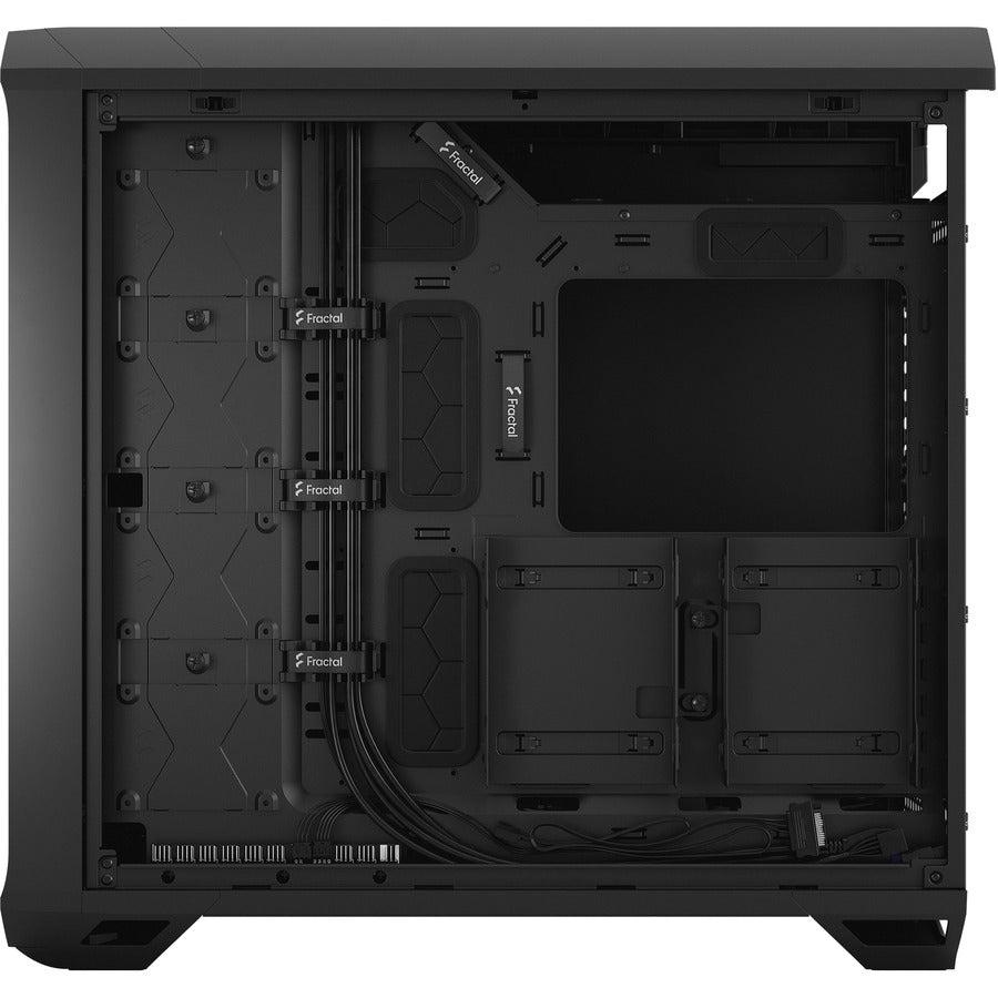 Fractal Design Torrent E-Atx Black Solid High-Airflow Mid Tower Computer Case - Fd-C-Tor1A-05 (Black)