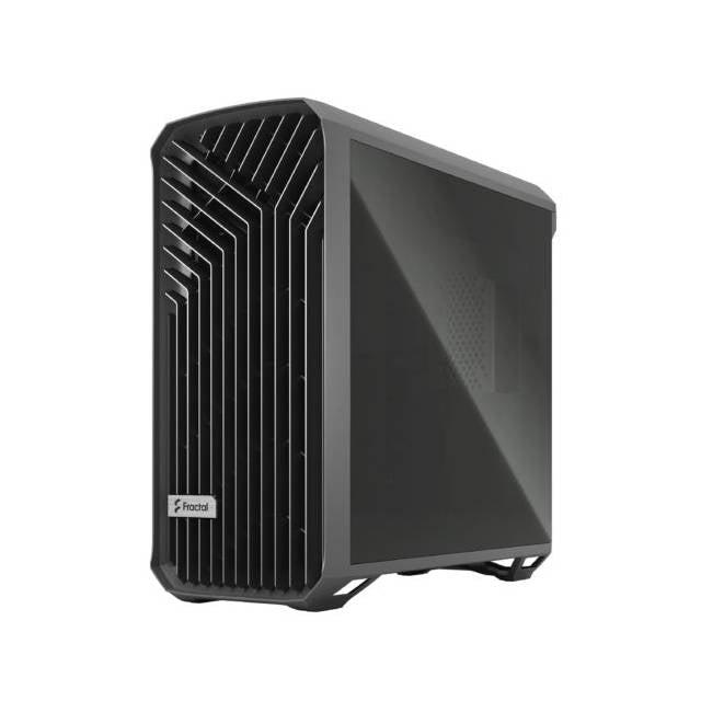 Fractal Design Torrent Gray E-Atx Tempered Glass Window High-Airflow Mid Tower Computer Case - Fd-C-Tor1A-02 (Gray)