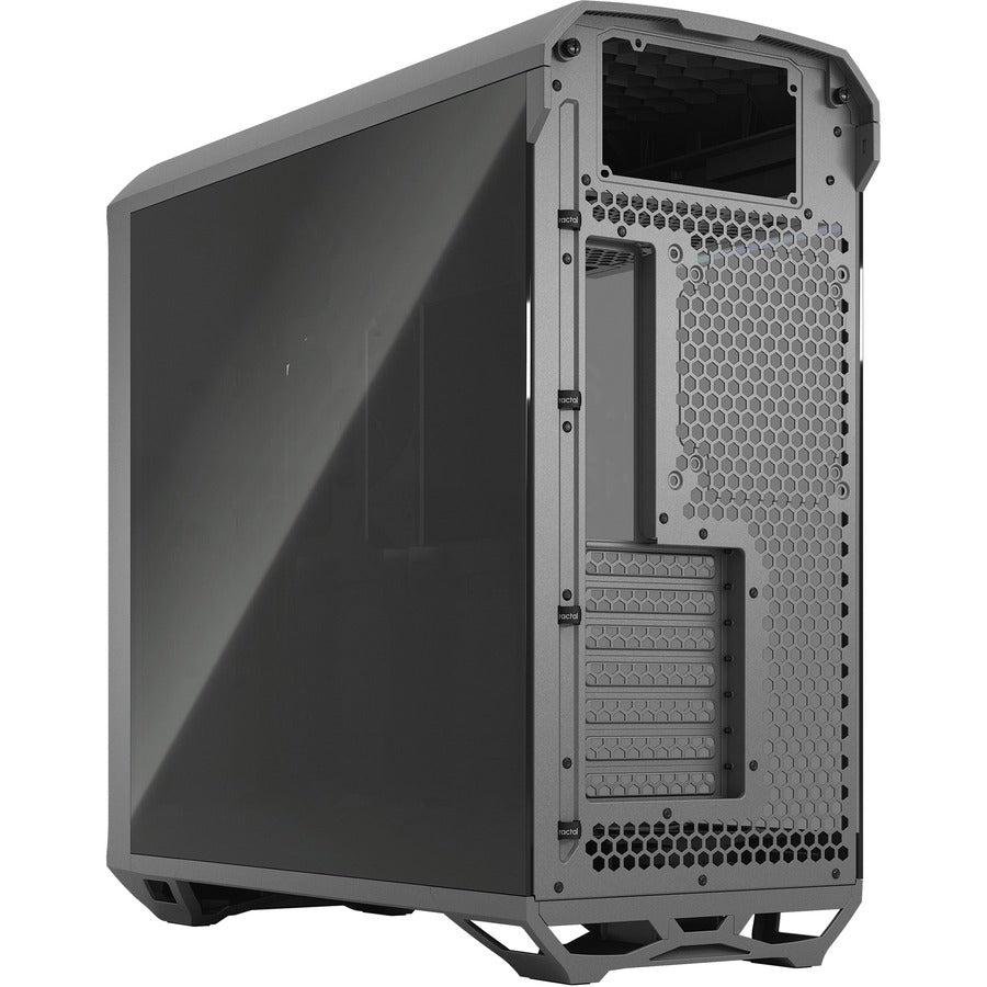 Fractal Design Torrent White E-ATX Tempered Glass Window High-Airflow Mid  Tower Computer Case