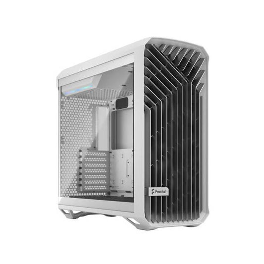 Fractal Design Torrent White E-Atx Tempered Glass Window High-Airflow Mid Tower Computer Case - Fd-C-Tor1A-03 (White)