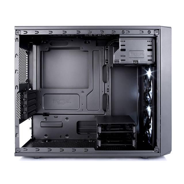 Fractal Focus G Mini No Power Supply Microatx Case W/ Window (Black)