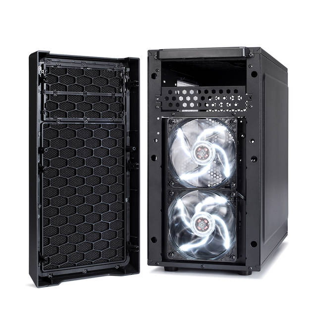 Fractal Focus G Mini No Power Supply Microatx Case W/ Window (Black)