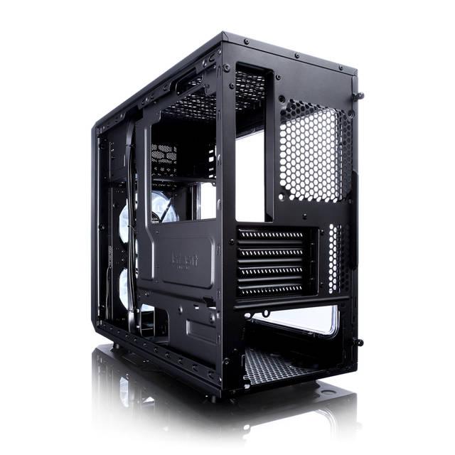 Fractal Focus G Mini No Power Supply Microatx Case W/ Window (Black)