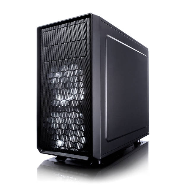 Fractal Focus G Mini No Power Supply Microatx Case W/ Window (Black)