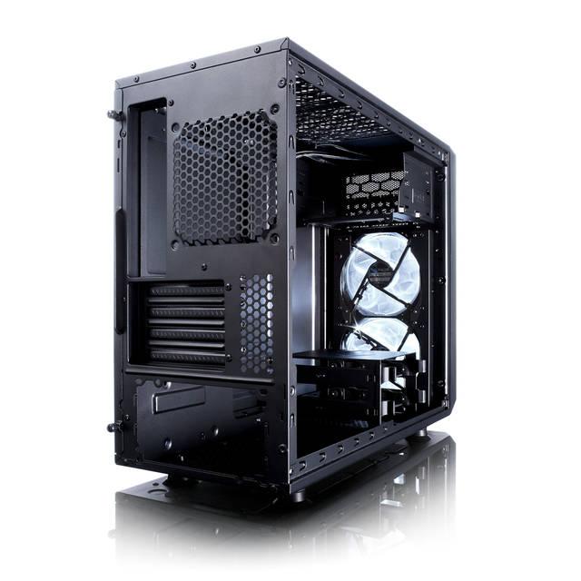 Fractal Focus G Mini No Power Supply Microatx Case W/ Window (Black)