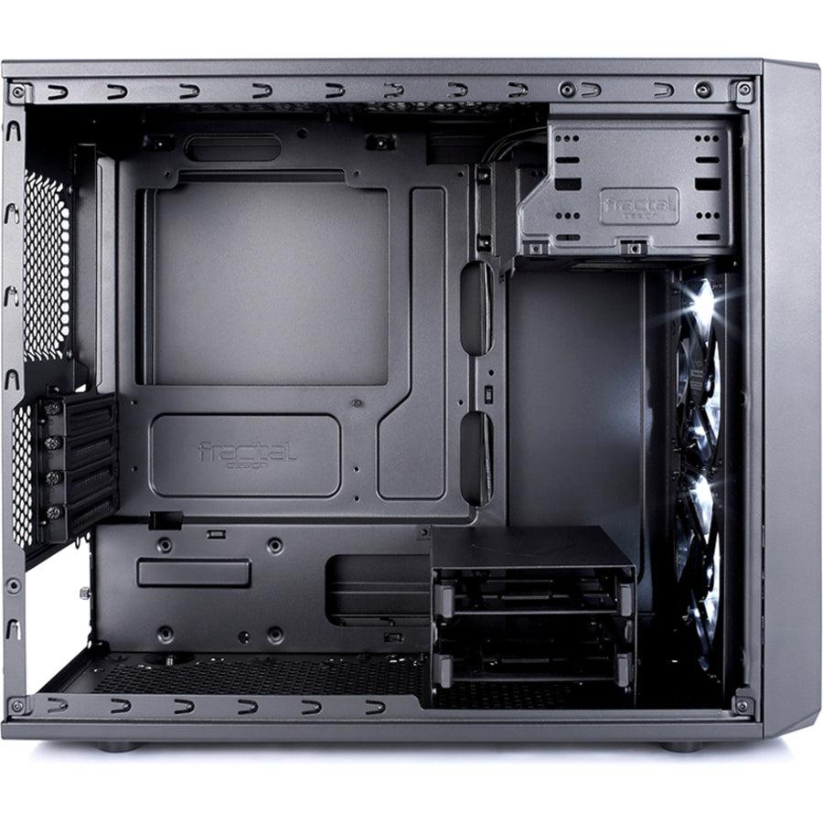 Fractal Focus G Mini No Power Supply Microatx Case W/ Window (Black)