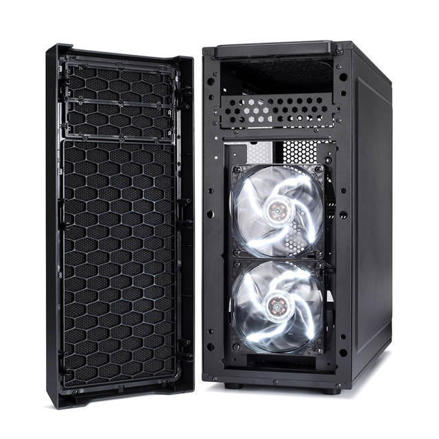 Fractal Focus G No Power Supply Atx Mid Tower W/ Window (Black)