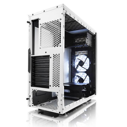 Fractal Focus G No Power Supply Atx Mid Tower W/ Window (White)