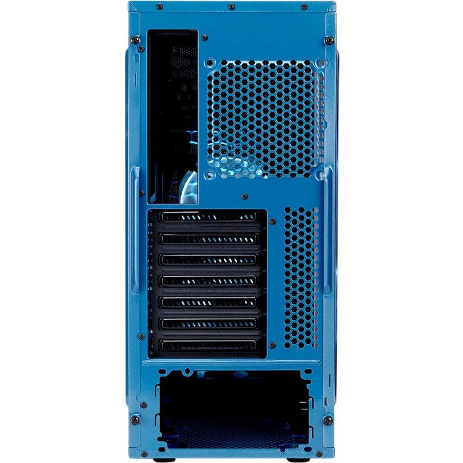 Fractal Focus G No Power Supply Atx Mid Tower W/ Window (Petrol Blue)