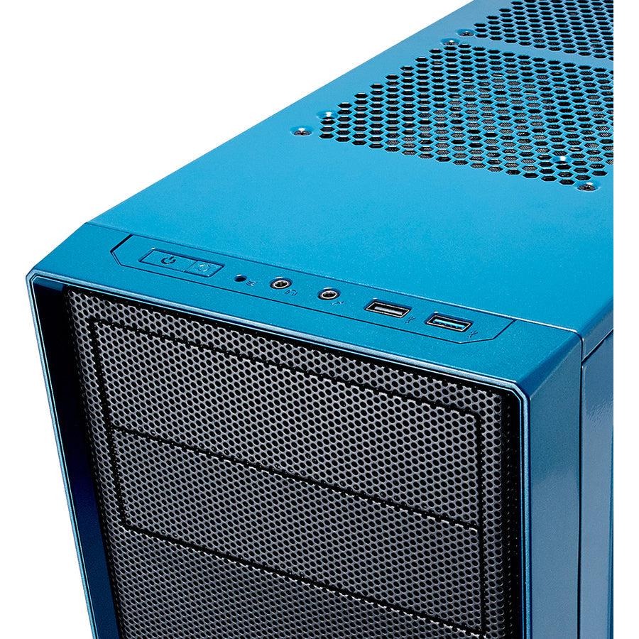 Fractal Focus G No Power Supply Atx Mid Tower W/ Window (Petrol Blue)