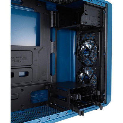 Fractal Focus G No Power Supply Atx Mid Tower W/ Window (Petrol Blue)