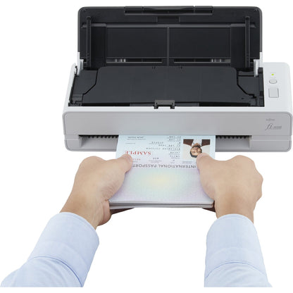 Fujitsu Fi-800R Ultra-Compact, Color Duplex Document Scanner With Dual Auto Document Feeders (Adf)