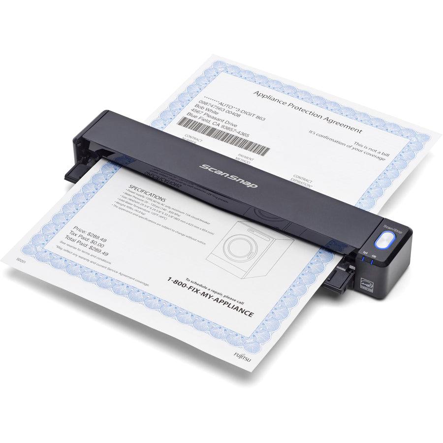Fujitsu Ix100 Cdf + Sheet-Fed Scanner 600 X 600 Dpi A4 Black