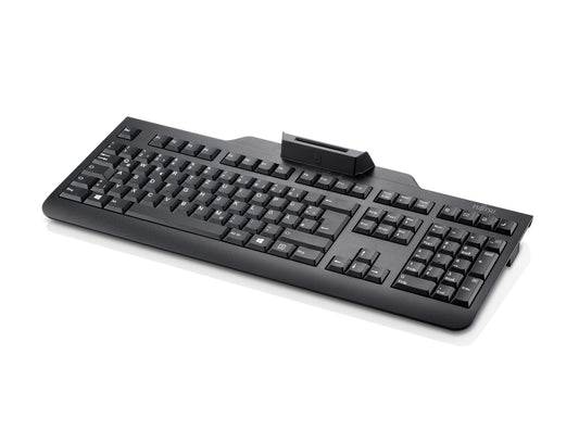 Fujitsu Kb100 Scr Keyboard Usb Qwerty Us International Black
