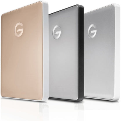 G-Technology G-Drive Mobile Usb-C 4 Tb Portable Hard Drive - 2.5" External - Space Gray