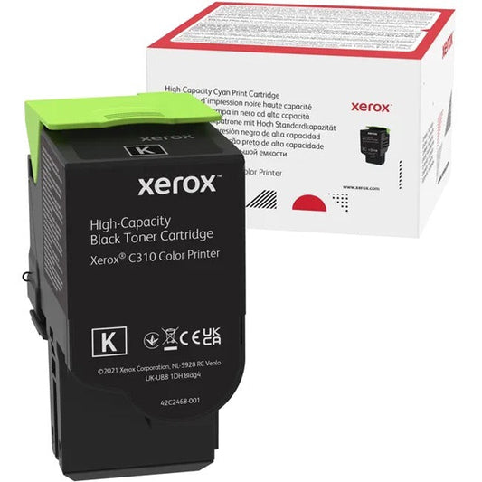 Genuine Xerox Blk High Capactiy,Toner Cart Xerox C310 Clr Prnt 8000