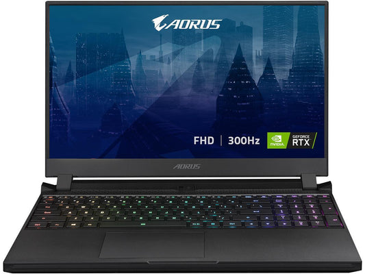 Gigabyte Aorus 15P Yd - 15.6" Fhd 300Hz, Intel Core I7, Nvidia Geforce Rtx 3080 Laptop Gpu 8Gb