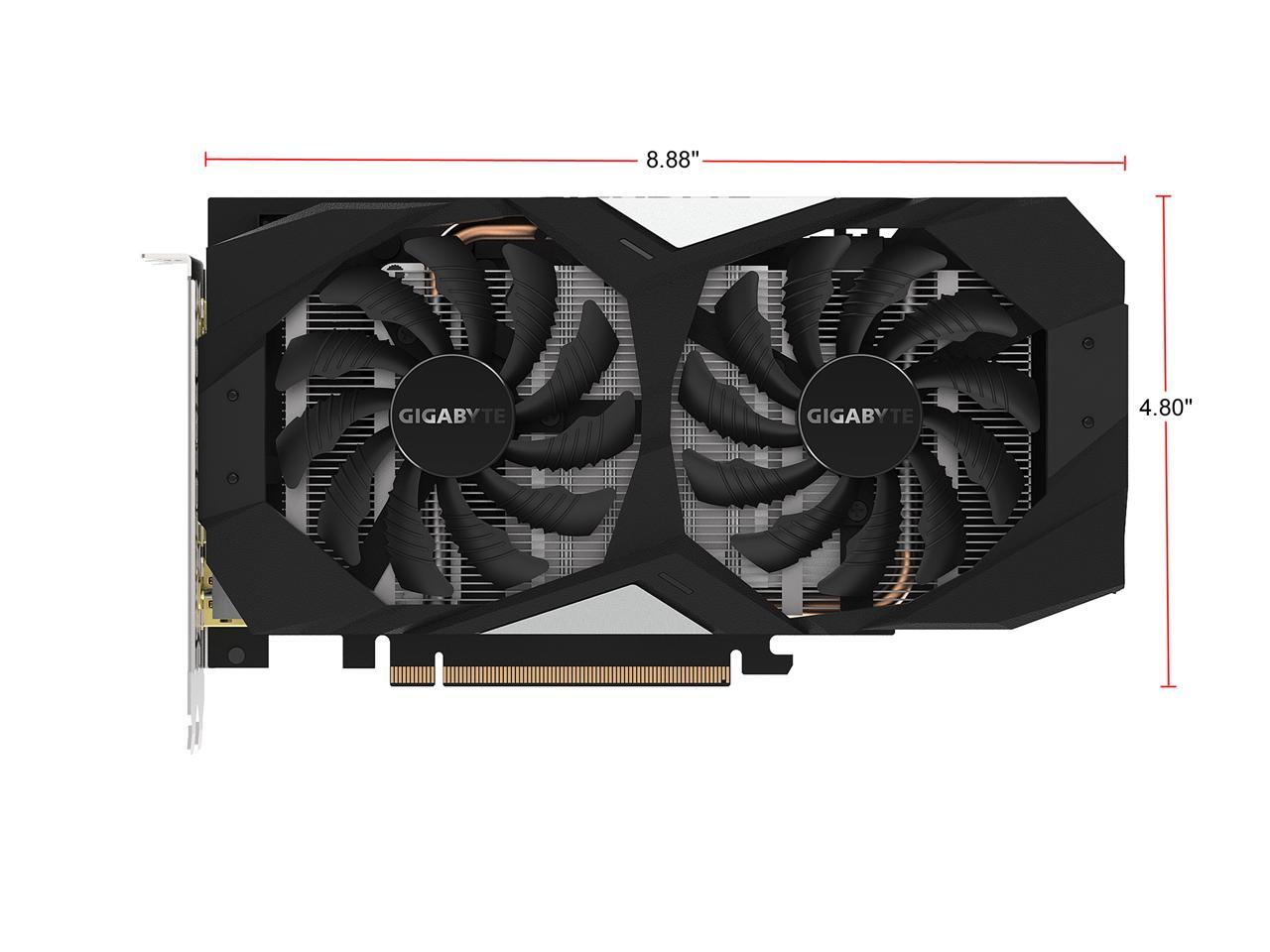 Gigabyte Geforce Gtx 1660 Ti Oc 6G Graphics Card, 2 X GV-N166TOC