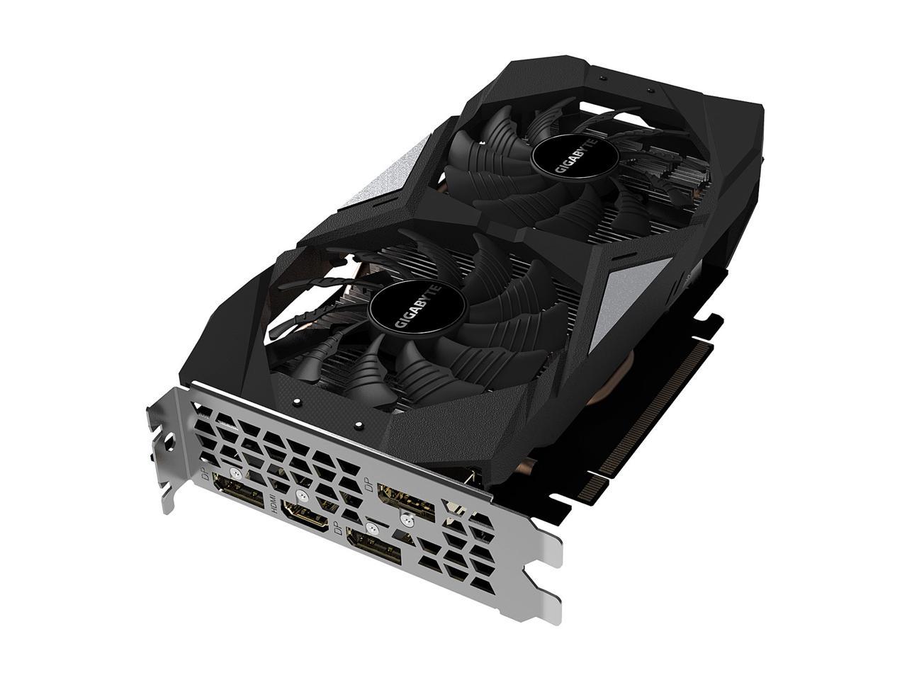 Gigabyte Geforce Rtx 2060 Oc 6G Graphics Card, 2 X Windforce Fans, 6Gb  192-Bit Gddr6, Gv-N2060Oc-6Gd Video Card