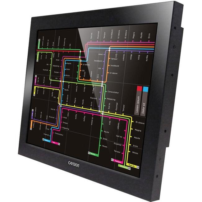 Gvision O15Ax-Cv-45P0 15" Open-Frame Lcd Touchscreen Monitor