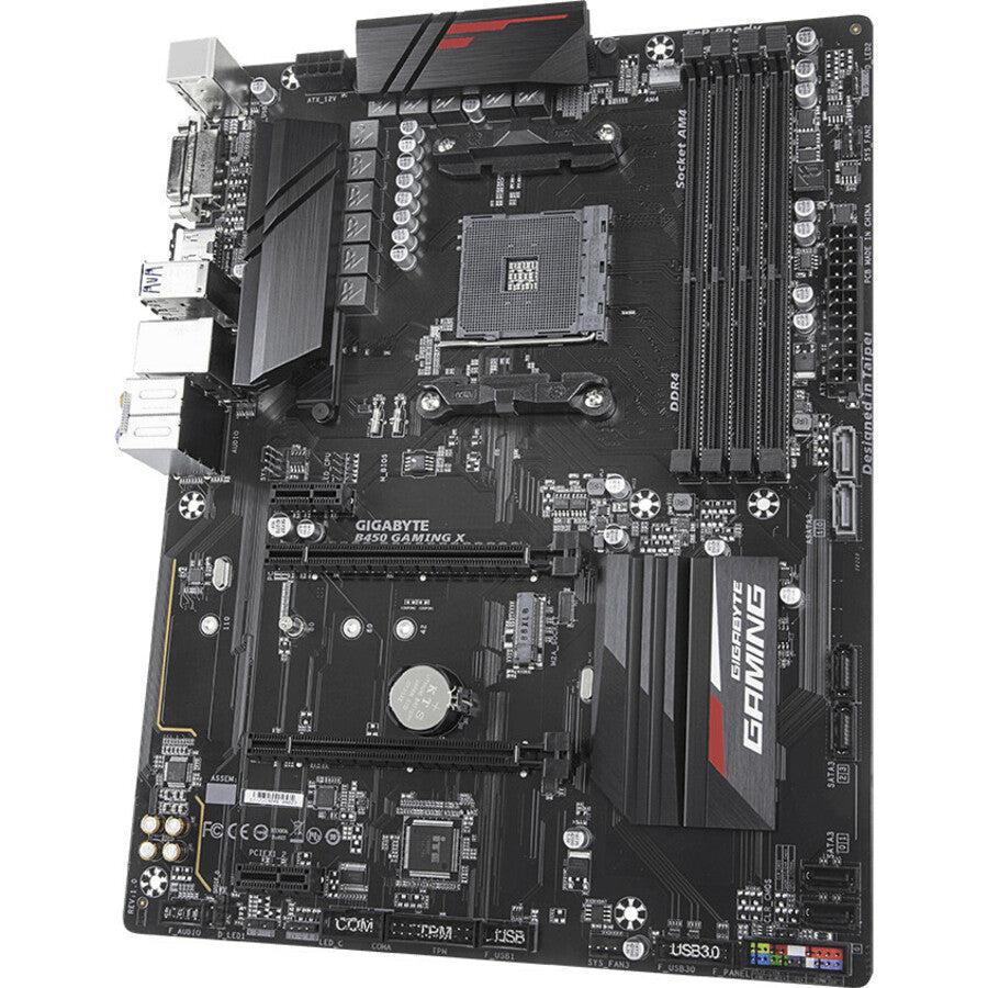 Gigabyte B450 Gaming X Am4 Amd B450 Sata 6Gb/S Atx Amd Motherboard