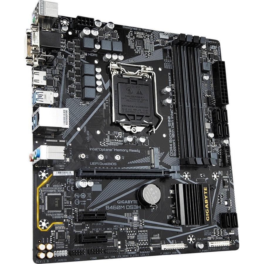 Gigabyte B460M Ds3H Lga 1200 Intel B460 Micro-Atx Motherboard With M.2, Sata 6Gb/S, Usb 3.2 Gen 1