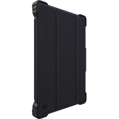 Gumdrop Hideaway Folio Rugged Carrying Case (Folio) For 10.2" Apple Ipad (8Th Generation), Ipad (7Th Generation) Tablet - Black