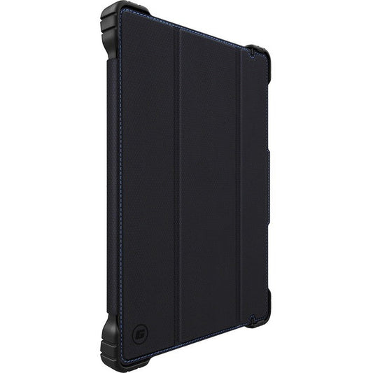 Gumdrop Hideaway Folio Rugged Carrying Case (Folio) For 10.2" Apple Ipad (8Th Generation), Ipad (7Th Generation) Tablet - Black