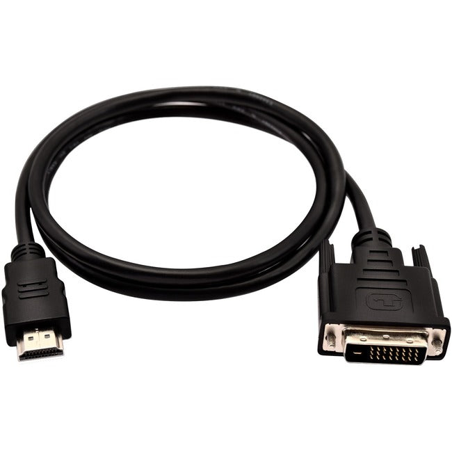 Hdmi To Dvi-D Single Link Blk,Hdmi To Dvi-D Cable 1080P Fhd 1M