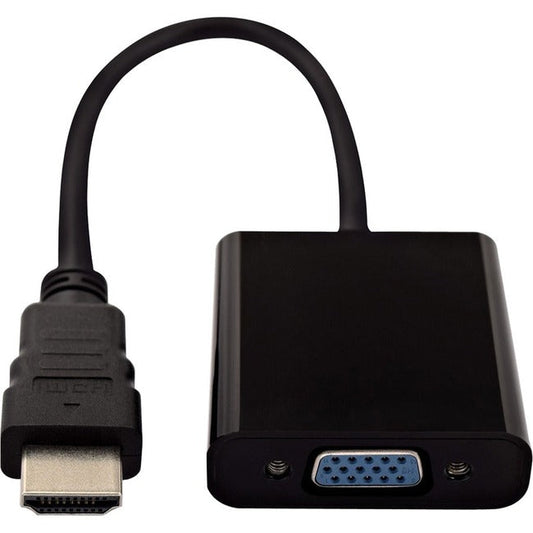 Hdmi To Vga Adapter Black,Hdmi 1.4 To Vga Vid Adptr 1080P Fhd