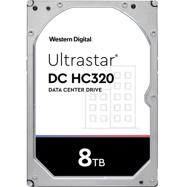 Hgst Ultrastar Dc Hc320 8 Tb Hard Drive - 3.5" Internal - Sata (Sata/600) - 3.5" Carrier