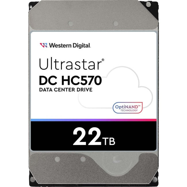 Hgst Ultrastar Dc Hc570 0F48052 22 Tb Hard Drive - 3.5" Internal - Sas (12Gb/S Sas)