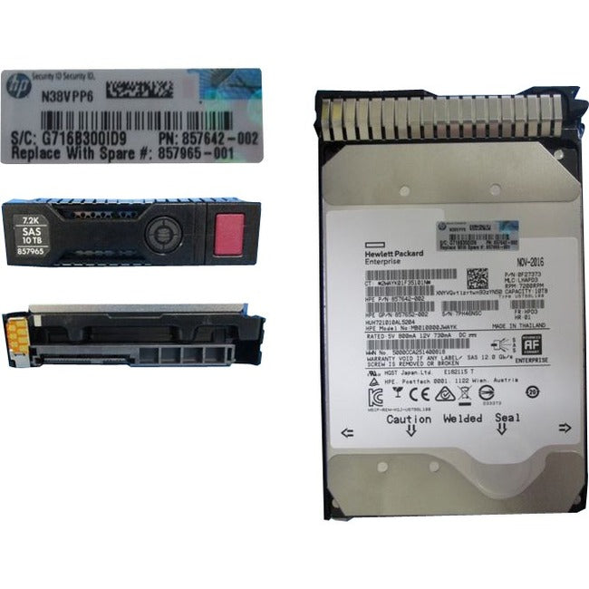 Hp 2.40 Tb Hard Drive - 2.5" Internal - Sas (12Gb/S Sas)