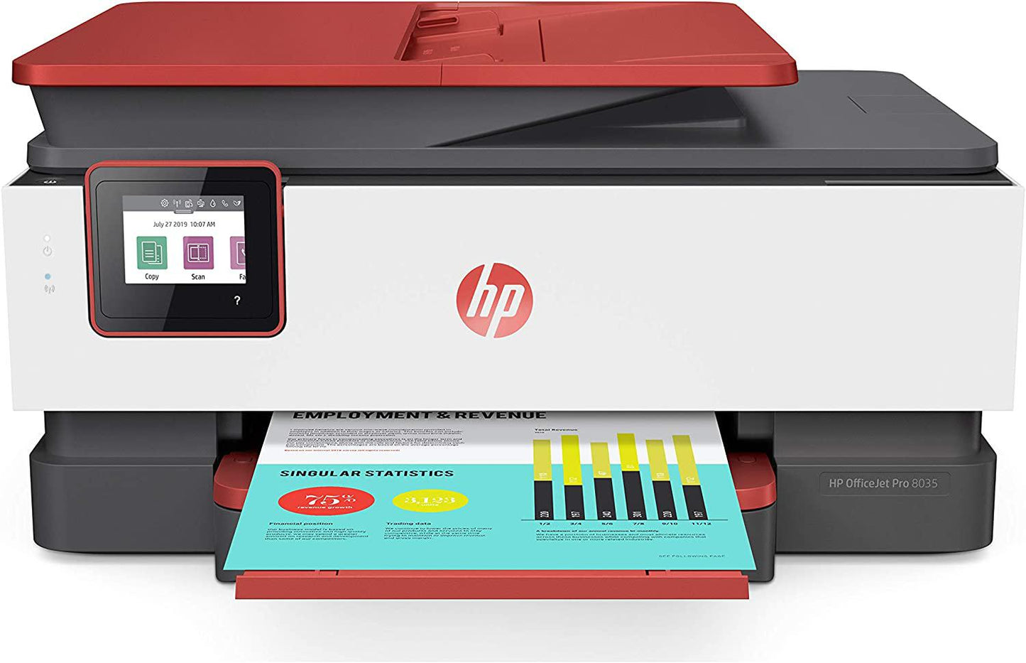 Hp Officejet Pro 8035 All-In-One Wireless Printer - Includes 8 Months Of Ink