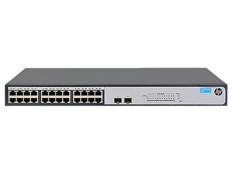 Hewlett Packard Enterprise 1420-24G-2Sfp Unmanaged L2 Gigabit Ethernet (10/100/1000) 1U Grey