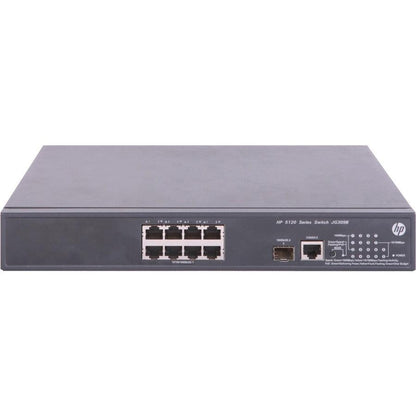 Hewlett Packard Enterprise 5120 8G Poe+ (180W) Si Managed L2 Gigabit Ethernet (10/100/1000) Power Over Ethernet (Poe) 1U Grey