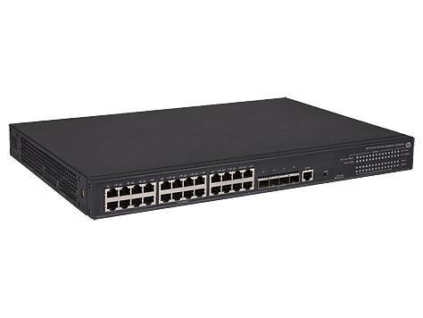 Hewlett Packard Enterprise 5130-24G-Poe+-4Sfp+ (370W) Ei Managed L3 Gigabit Ethernet (10/100/1000) Power Over Ethernet (Poe) 1U Black
