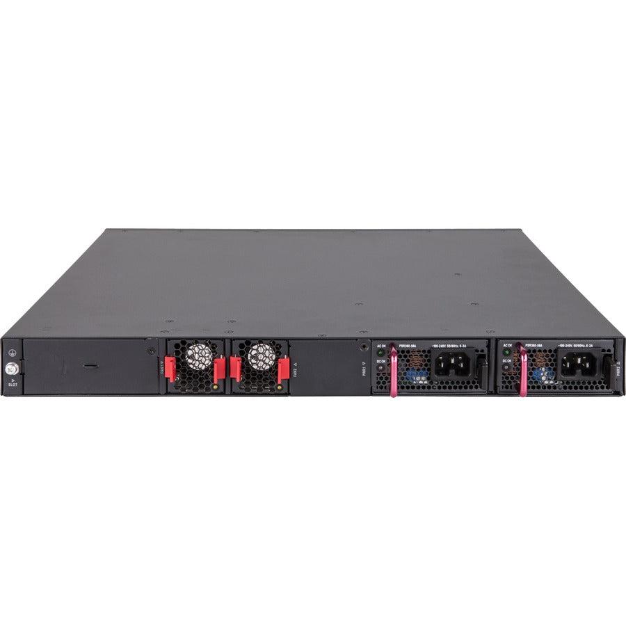 Hewlett Packard Enterprise 5130 24G Poe+ 4Sfp+ 1-Slot Hi Managed L3 Gigabit Ethernet (10/100/1000) Power Over Ethernet (Poe) 1U Black