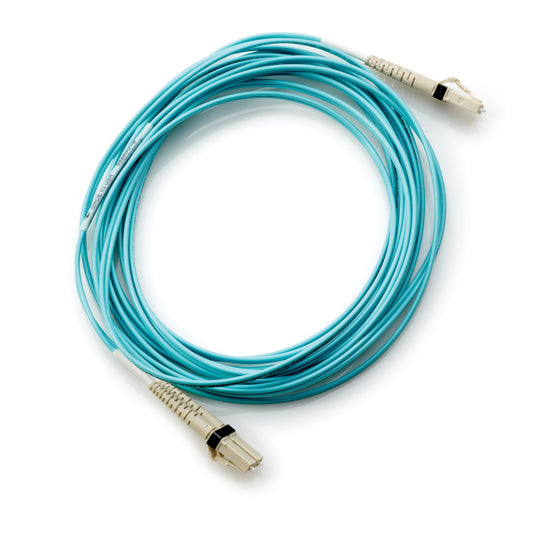 Hewlett Packard Enterprise Aj833A Fibre Optic Cable 0.5 M Lc Blue