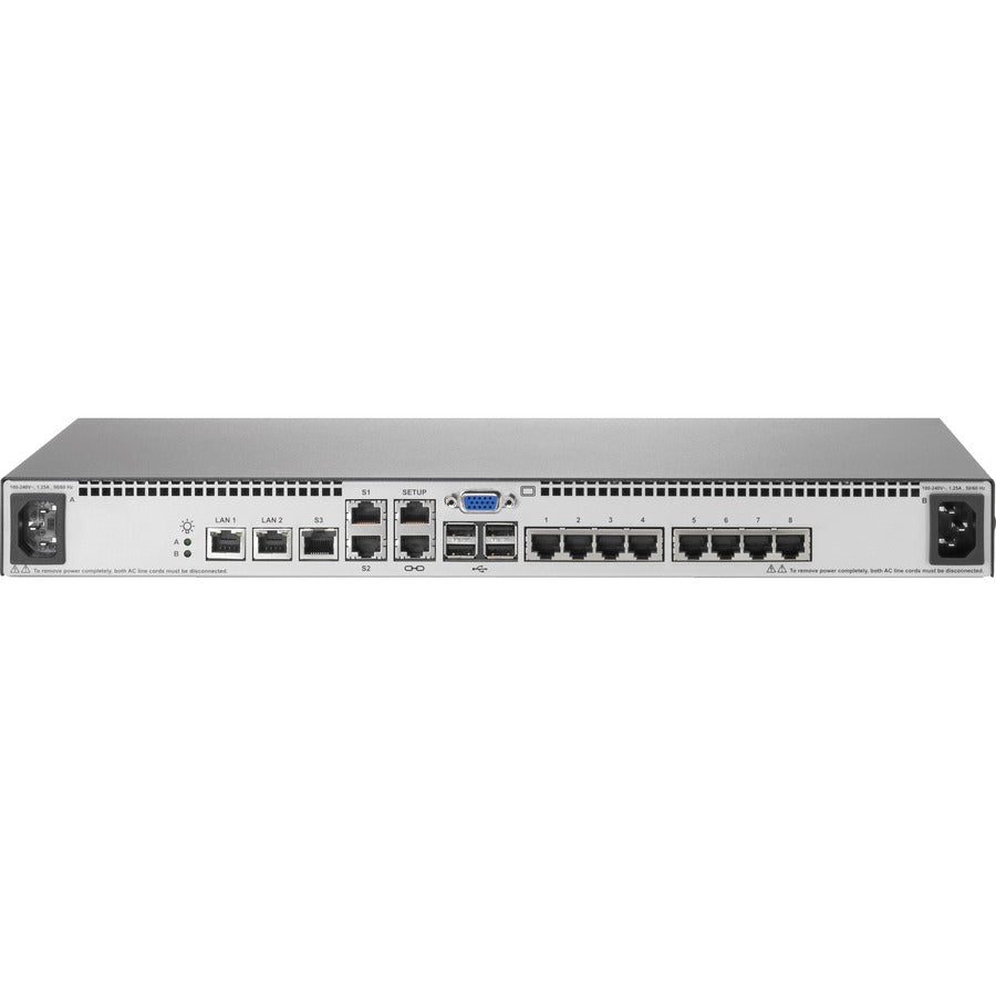 Hewlett Packard Enterprise Af620A Kvm Switch Black