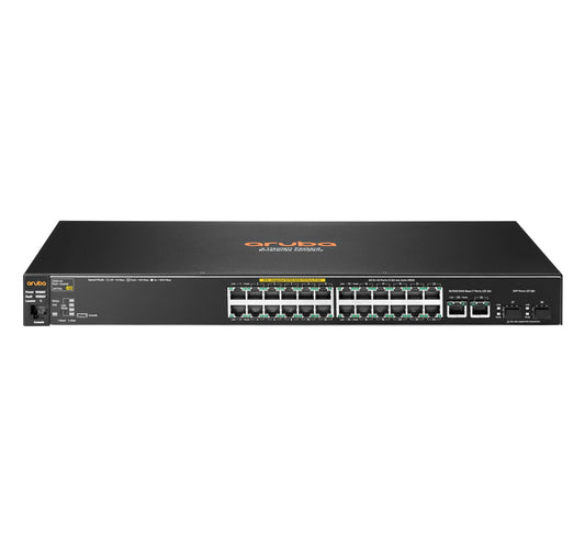 Hewlett Packard Enterprise Aruba 2530 24 Poe+ Managed L2 Fast Ethernet (10/100) Power Over Ethernet (Poe) 1U Grey