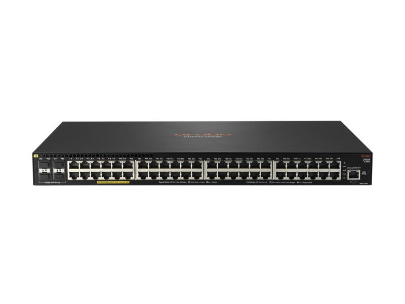 Hewlett Packard Enterprise Aruba 2930F 48G Poe+ 4Sfp+ 740W Taa Managed L3 Gigabit Ethernet (10/100/1000) Power Over Ethernet (Poe) 1U Black