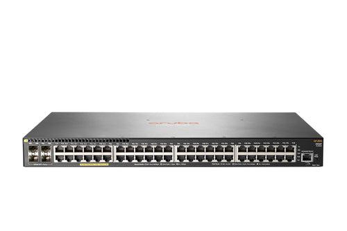 Hewlett Packard Enterprise Aruba 2930F 48G Poe+ 4Sfp+ Managed L3 Gigabit Ethernet (10/100/1000) Power Over Ethernet (Poe) 1U Grey