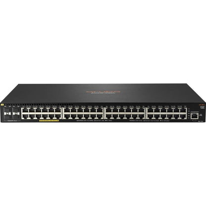 Hewlett Packard Enterprise Aruba 2930F 48G Poe+ 4Sfp+ 740W Managed L3 Gigabit Ethernet (10/100/1000) Power Over Ethernet (Poe) 1U Black